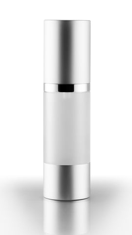 Airless Pump Bottle, Refillable (Frosted, 30 ml/1 oz.)